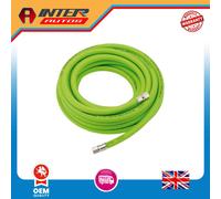 Draper High Visibility Hybrid Air Hose, 10m x 10mm, 1-4" BSP, Green 31729