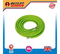 Draper High Visibility Hybrid Air Hose, 10m x 8mm, 1-4" BSP, Green 31734
