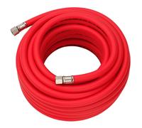 Draper High Visibility Hybrid Air Hose 15M X 10Mm 1/4in Bsp Red Pk 1 31731