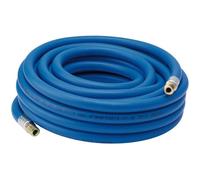 Draper High Visibility Hybrid Air Hose 15M X 8mm 1/4" Bsp Red Durable