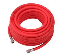 Draper High Visibility Hybrid Air Hose 15M X 8Mm 1/4in Bsp Red Pk 1 31735
