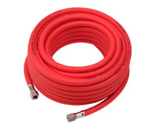 Draper High Visibility Hybrid Air Hose 15M X 8Mm 1/4in Bsp Red Pk 1 31735