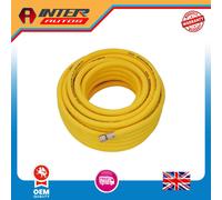Draper High Visibility Hybrid Air Hose, 20m x 10mm, 1-4" BSP, Yellow 31732