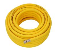 Draper High Visibility Hybrid Air Hose 20M X 10Mm 1/4in Bsp Yellow Pk 1 31732