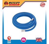 Draper High Visibility Hybrid Air Hose, 5m x 10mm, 1-4" BSP, Blue 31727