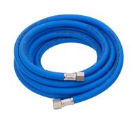Draper High Visibility Hybrid Air Hose 5M X 8Mm 1/4in Bsp Blue Pk 1 31733