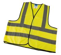 Draper High Visibility Traffic Waistcoat to EN471 Class 2L, Large