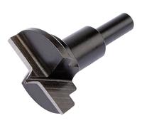 Draper Hinge Hole Cutter From Hardened & Tempered Tool Steel 35mm Black