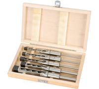 Draper Hollow Square Mortice Chisel and Bit Set 5 Piece Finely Ground 40406