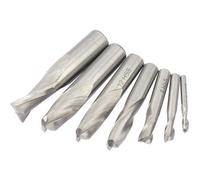 Draper HSS End Mill Set Dia. Two Flute, 4 - 16mm