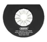 Draper HSS Segment Saw Blade, 63mm Diameter, 18tpi