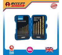 Draper HSS Titanium Nitride Coated Drill Bit Set (15 Piece) 18549