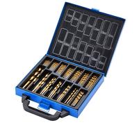 Draper HSS Titanium Nitride Coated Drill Bit Set (99 Piece)