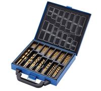 Draper HSS Titanium Nitride Coated Drill Bit Set (99 Piece)