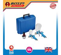 Draper HVLP Air Paint Spray Gun Kit (7 Piece) 28374