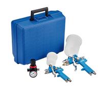 Draper Hvlp Air Spray Gun, Composite Body, Gravity Fed Hopper, 600Ml, Adjustable Flow