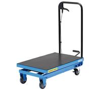 Draper Hydraulic Lifting Table, Certified to 225kg - 99814 - Lifting Range 225-720mm, Blue and Black