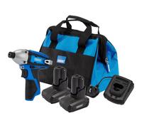Draper 12V Impact Driver Kit 2 X 4.0Ah 1 X Fast Charger 1 X Tool Bag Pk 1 30605