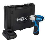 Draper 12V Impact Driver, 1/4" Hex., 1 x 1.5Ah Battery, 1 x Fast Charger