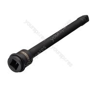 Draper Impact Extension Bar, 3/4" Sq. Dr., 300mm