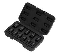 Draper Impact Pipe Plug Socket Set 3/8"D 11 Piece Low Profile 28193