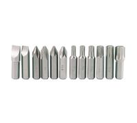Draper Impact Screwdriver Bit Set 12 Piece 8mm Hexagon Shank 59001