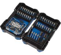 Draper Expert 1/4" Hex Impact Rated 65 Piece Screwdriver Bit Set - Blue and Black