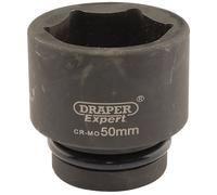 Draper Expert Impact Socket 5125 50mm 1-inch Square Drive Hi-Torq 6-Point
