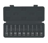 Draper Impact Torx Star Socket Bit Set 1/2" Sq Dr 9 Piece 78mm Long 99184