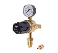 Draper 70151 Industrial Gas Bottle Regulator with Single Gauge, 300 bar