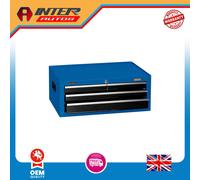 Draper Intermediate Tool Chest, 3 Drawer, 26", Blue 14970 14970
