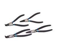 Draper Internal & External Circlip Pliers Set Chemically Blacked Tips 4 Pieces
