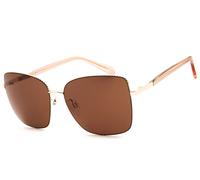 Draper James DJ9015 710 Womenâs Sunglasses Gold Size 58