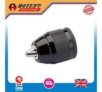 Draper Keyless Metal Chuck Sleeve for Mains and Cordless Drills, 1-2" x 20UNF (1