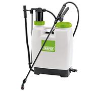 Draper Knapsack Garden Sprayer 12L | Backpack Pump Action Pressure Sprayer | Weed Killer Pump Sprayer | Patio Cleaner | 63056