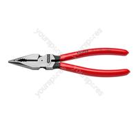Draper KNIPEX 08 21 185 SB Needle-Nose Combination Pliers plastic coated black a
