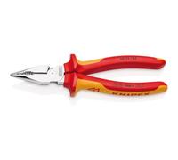 Draper Knipex 08 26 185 Sb Needle-Nose Combination Pliers Insulated With Multi-Component Grips, 185mm 13185
