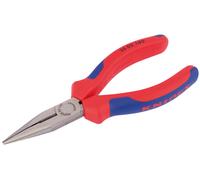 DRAPER Knipex 25 02 140 SB Long Nose Pliers - Heavy Duty Handles, 140mm [49171]