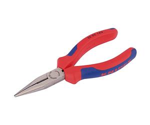 Draper Knipex 25 02 140 SB Long Nose Pliers - Heavy Duty Handles, 140mm 49171