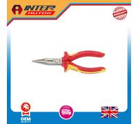 Draper KNIPEX 25 08 160UKSBE VDE Fully Insulated Long Nose Pliers, 160mm 31944