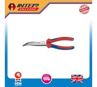 Knipex 77004 26 22 200 Angled Long Nose Pliers With Heavy Duty Handles 200Mm each