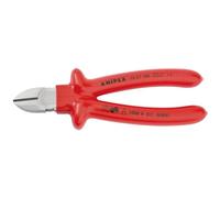Draper Knipex 70 07 180 Diagonal Cutter With Dipped Insulation, Vde-Tested Chrome-Plated, 180mm 21455