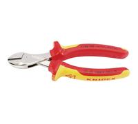 Knipex 25885" VDE High Leverage Diagonal Side Cutters, Multi-Colour