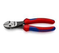 Draper Knipex 73 72 180 Twinforce High Performance Diagonal Cutters With Multi-Component Grips Black Atramentized, 180mm 24378