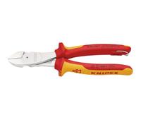 Draper Knipex 74 06 200 T Bk Vde Insulated High Leverage Diagonal Cutter, 200mm