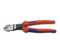 DRAPER Knipex 74 22 200 High Leverage Diagonal Side Cutter with 12° Head, 20