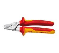 Draper Knipex 95 16 160 SB StepCut VDE Insulated Cable Shears, 160mm