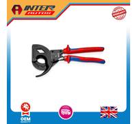 Draper KNIPEX 95 32 320 Cable Cutter, Ratchet Principle, 3-Stage, 320mm 25882