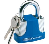 Draper Laminated Steel Padlock 40mm Standard