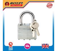 Draper Laminated Steel Padlock, 50 x 31mm 14021 14021